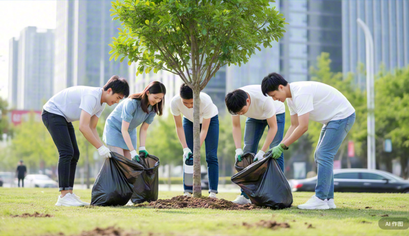 Let's work together to plant greener hopes for tomorrow.